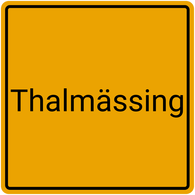 Meldebestätigung Thalmässing