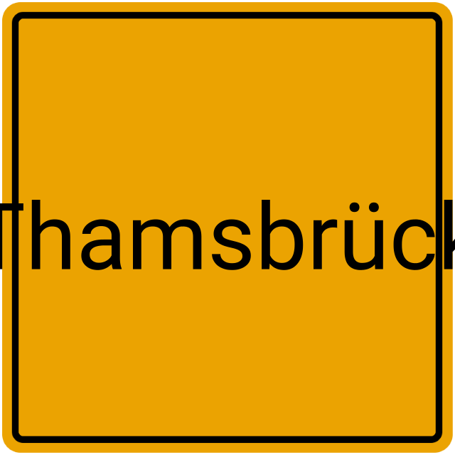 Meldebestätigung Thamsbrück