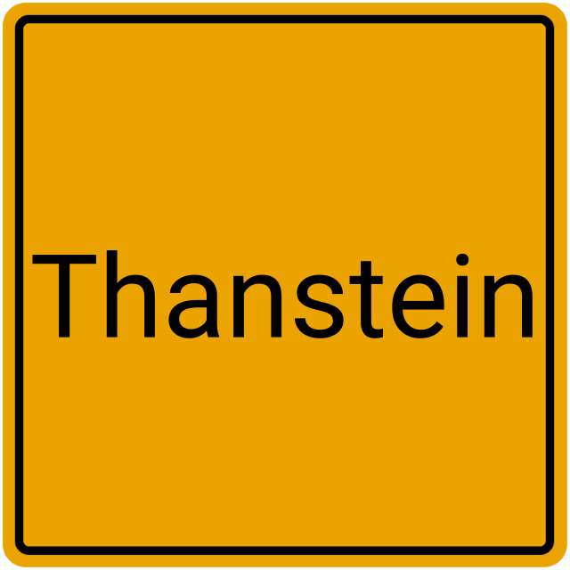 Meldebestätigung Thanstein