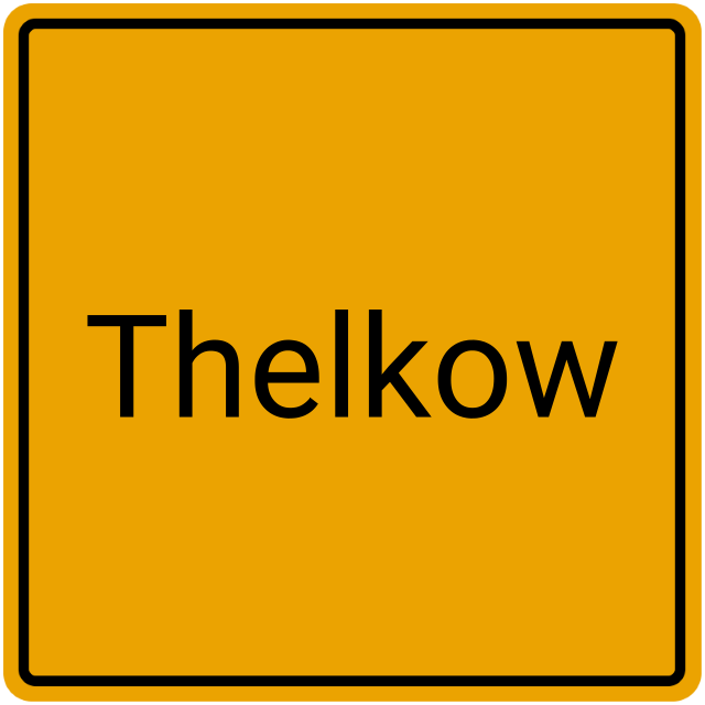 Meldebestätigung Thelkow