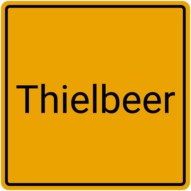 Meldebestätigung Thielbeer