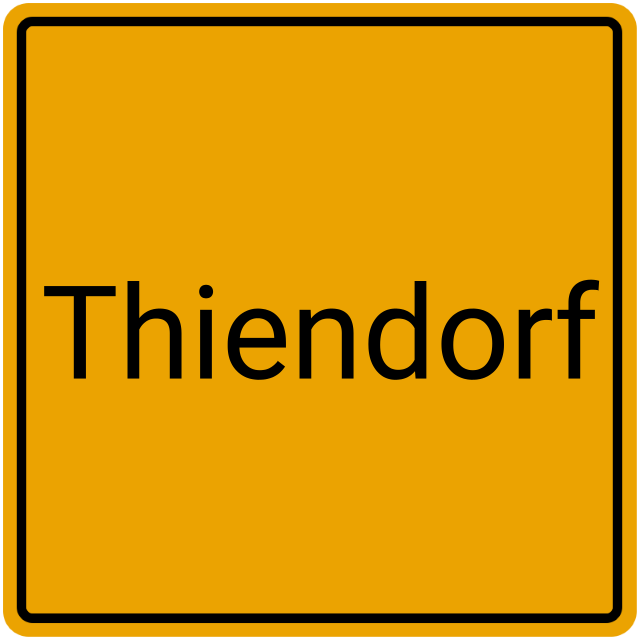 Meldebestätigung Thiendorf