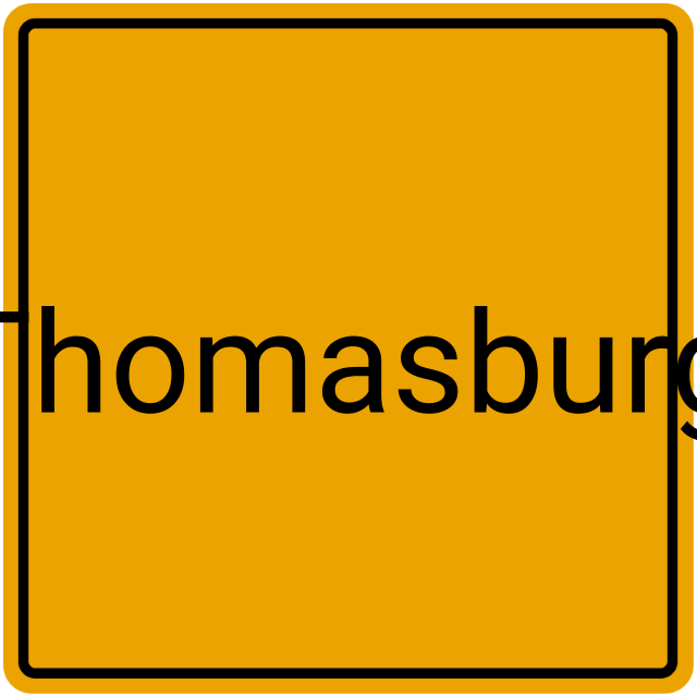 Meldebestätigung Thomasburg