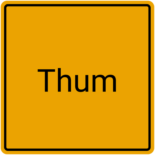 Meldebestätigung Thum