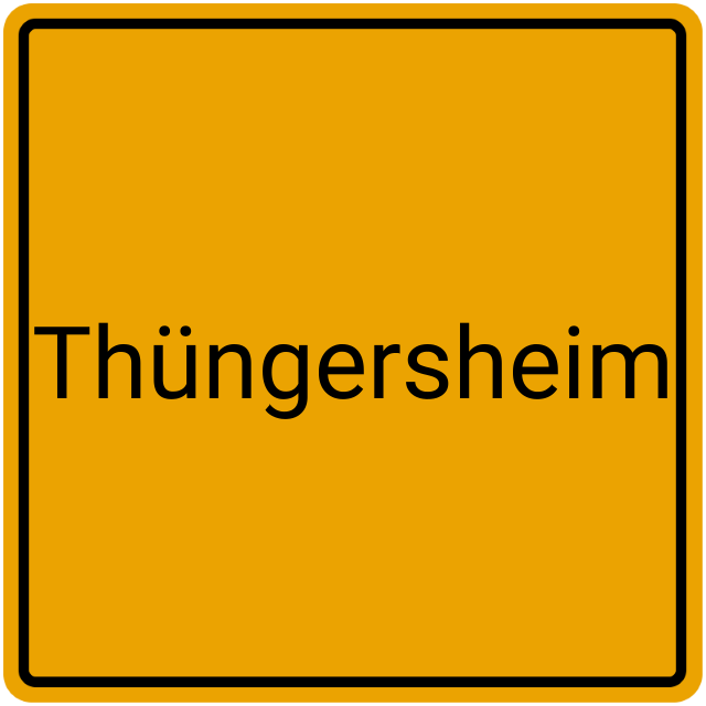 Meldebestätigung Thüngersheim