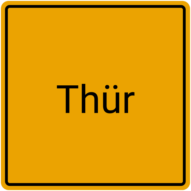 Meldebestätigung Thür