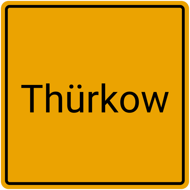 Meldebestätigung Thürkow