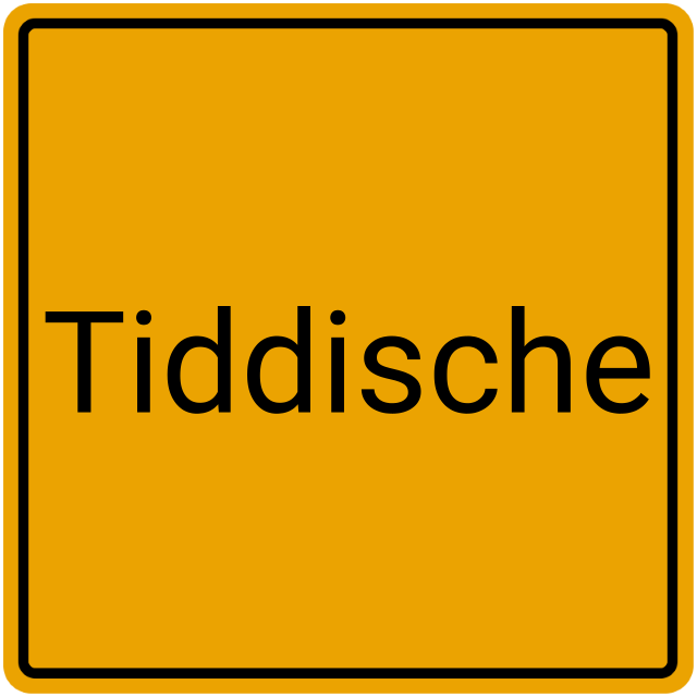 Meldebestätigung Tiddische