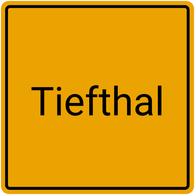 Meldebestätigung Tiefthal