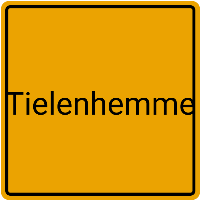 Meldebestätigung Tielenhemme