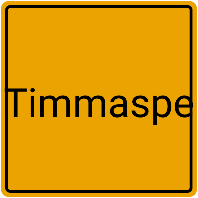 Meldebestätigung Timmaspe