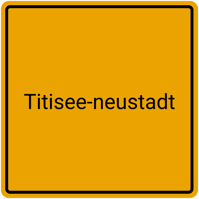 Meldebestätigung Titisee-Neustadt