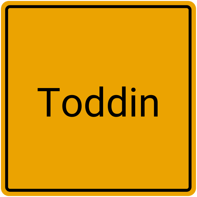 Meldebestätigung Toddin