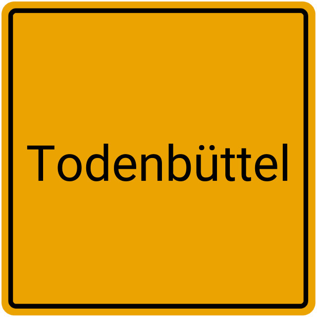 Meldebestätigung Todenbüttel