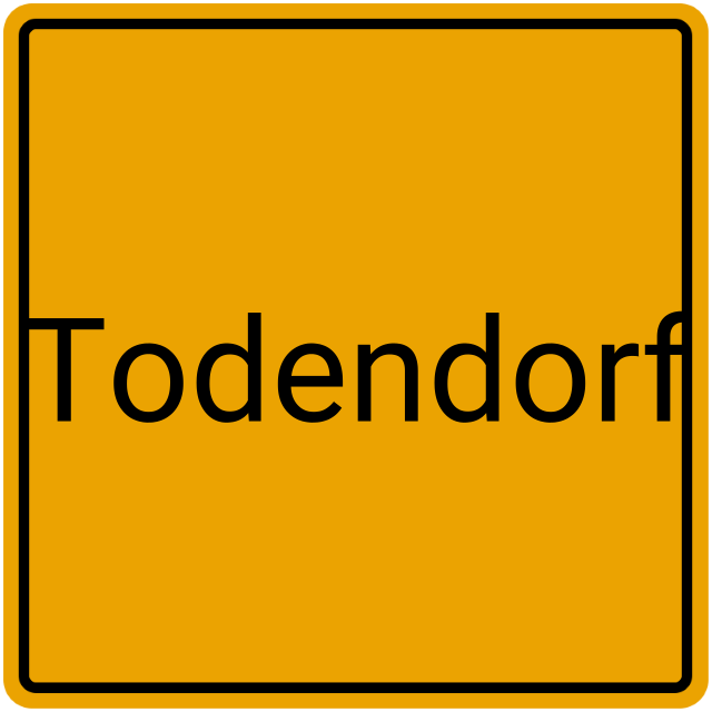 Meldebestätigung Todendorf