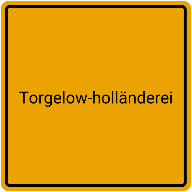 Meldebestätigung Torgelow-Holländerei