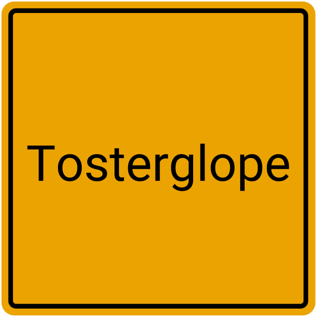 Meldebestätigung Tosterglope