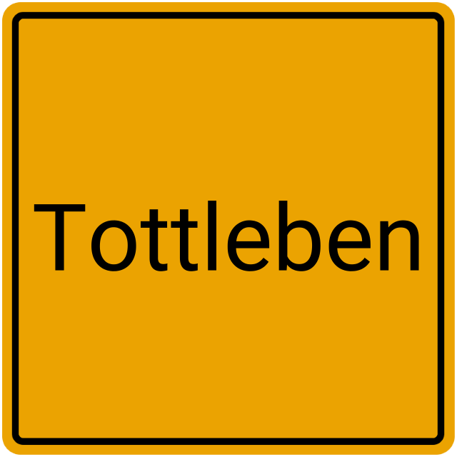 Meldebestätigung Tottleben