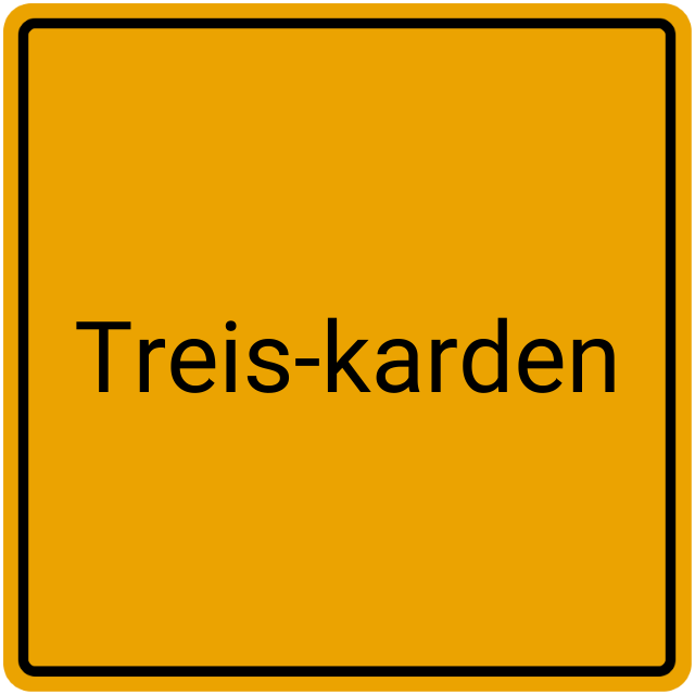 Meldebestätigung Treis-Karden