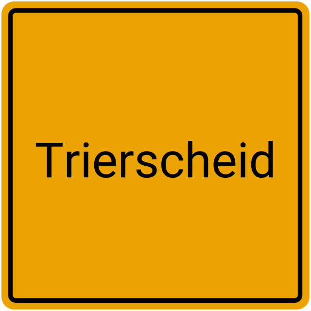 Meldebestätigung Trierscheid