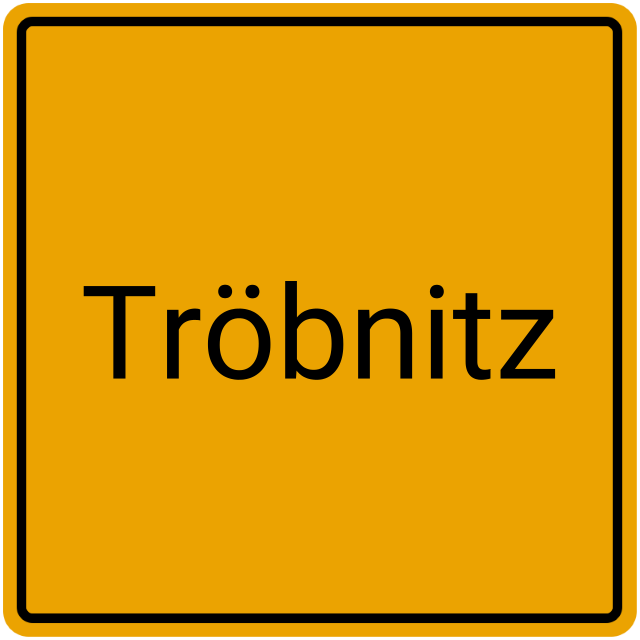 Meldebestätigung Tröbnitz