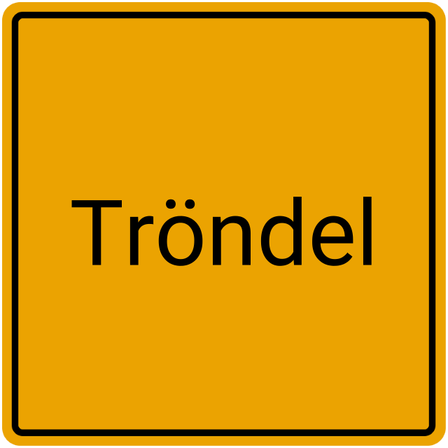 Meldebestätigung Tröndel