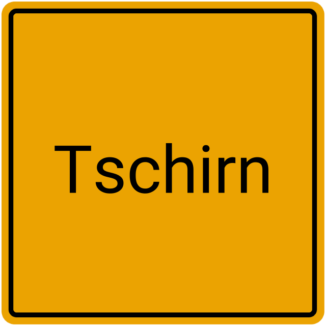 Meldebestätigung Tschirn