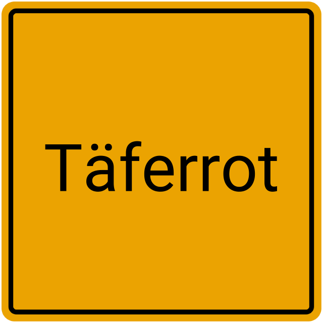 Meldebestätigung Täferrot