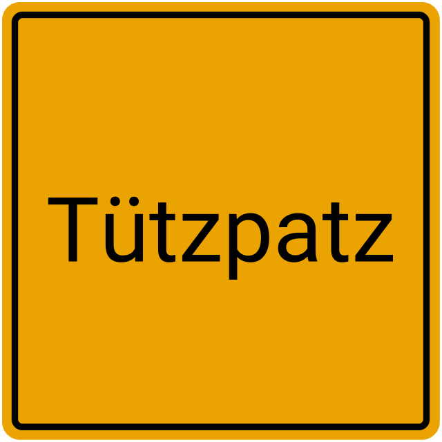 Meldebestätigung Tützpatz