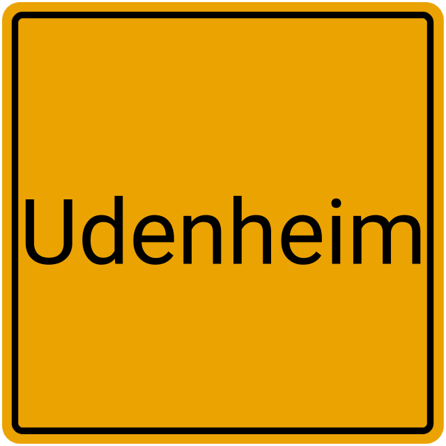 Meldebestätigung Udenheim