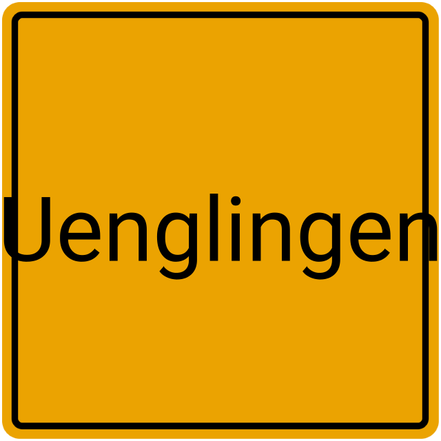Meldebestätigung Uenglingen