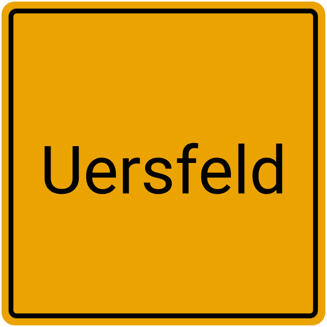 Meldebestätigung Uersfeld