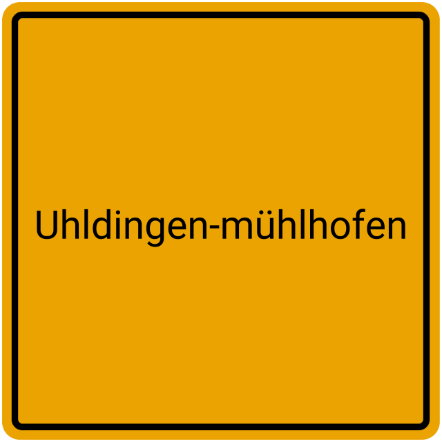 Meldebestätigung Uhldingen-Mühlhofen