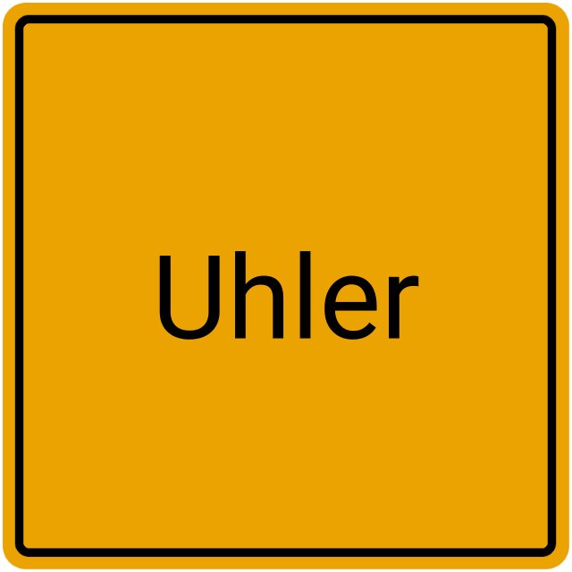 Meldebestätigung Uhler