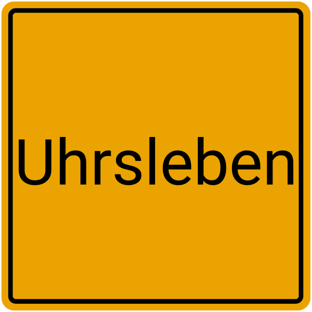 Meldebestätigung Uhrsleben