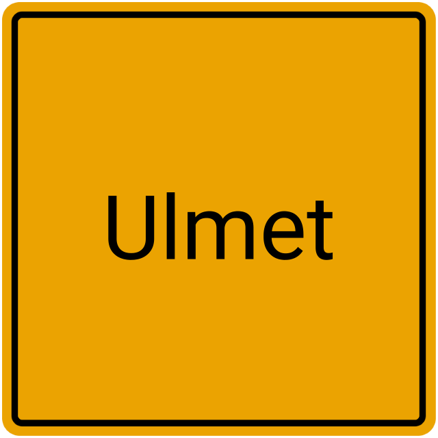 Meldebestätigung Ulmet