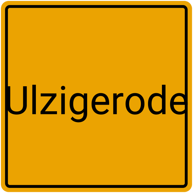 Meldebestätigung Ulzigerode