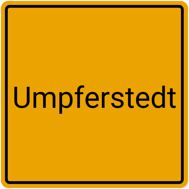 Meldebestätigung Umpferstedt