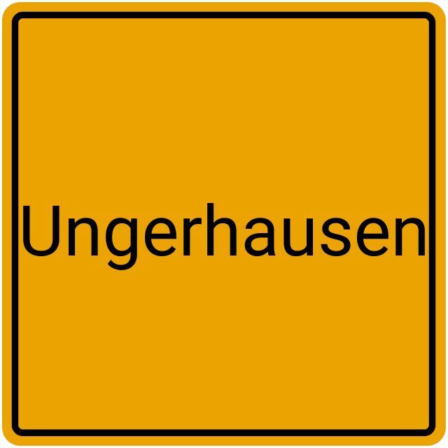 Meldebestätigung Ungerhausen