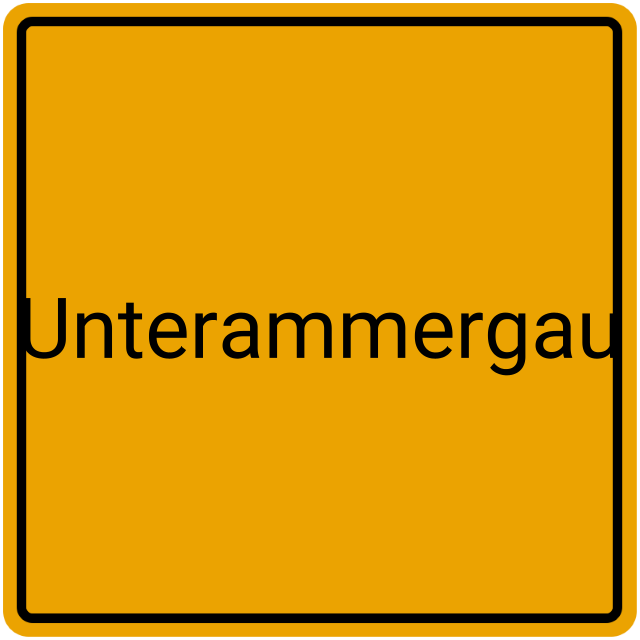 Meldebestätigung Unterammergau