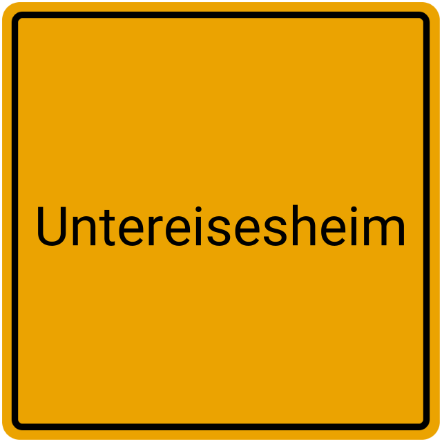 Meldebestätigung Untereisesheim