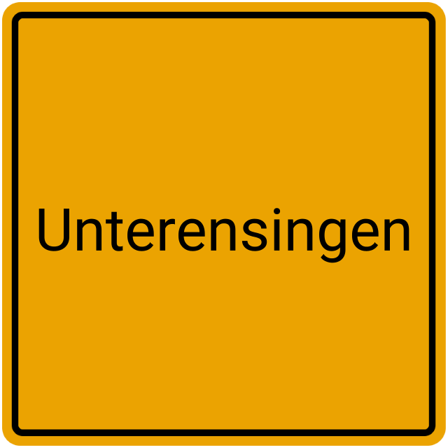 Meldebestätigung Unterensingen