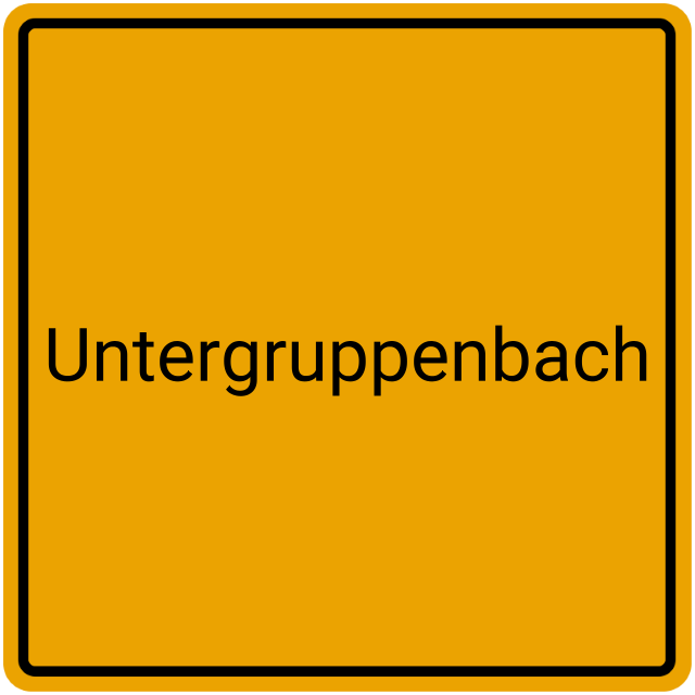 Meldebestätigung Untergruppenbach