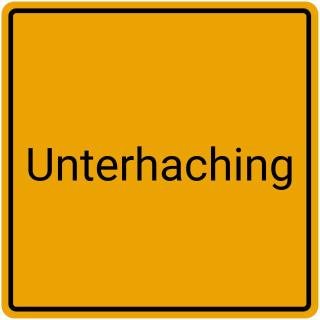 Meldebestätigung Unterhaching