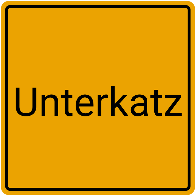 Meldebestätigung Unterkatz