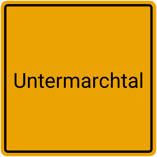 Meldebestätigung Untermarchtal