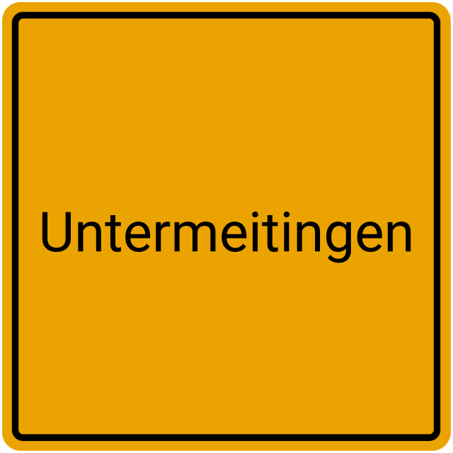 Meldebestätigung Untermeitingen