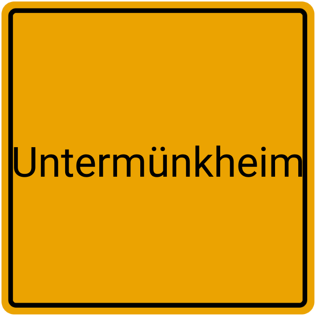 Meldebestätigung Untermünkheim