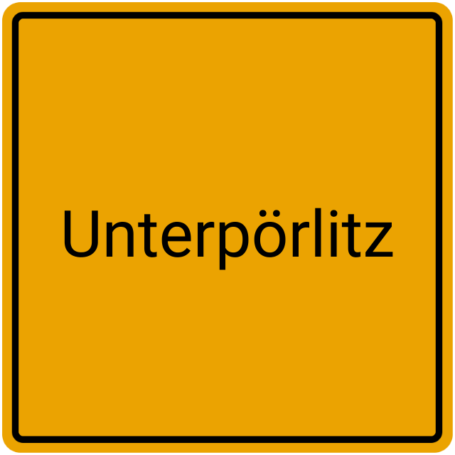 Meldebestätigung Unterpörlitz