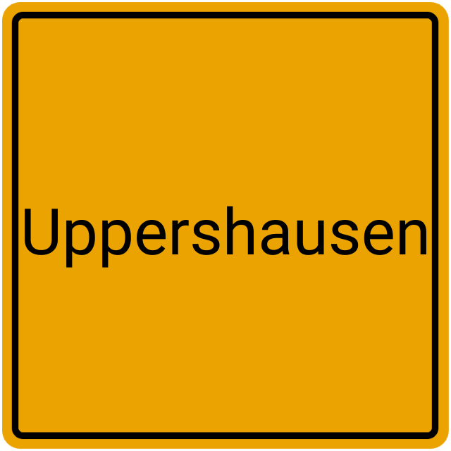 Meldebestätigung Uppershausen